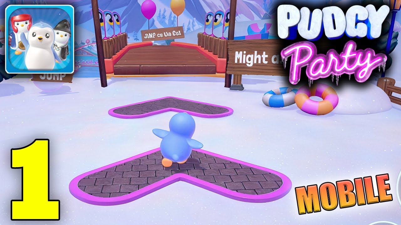 Pudgy Party - Battle Royale Gameplay Walkthrough Part 1 (iOS, Android)