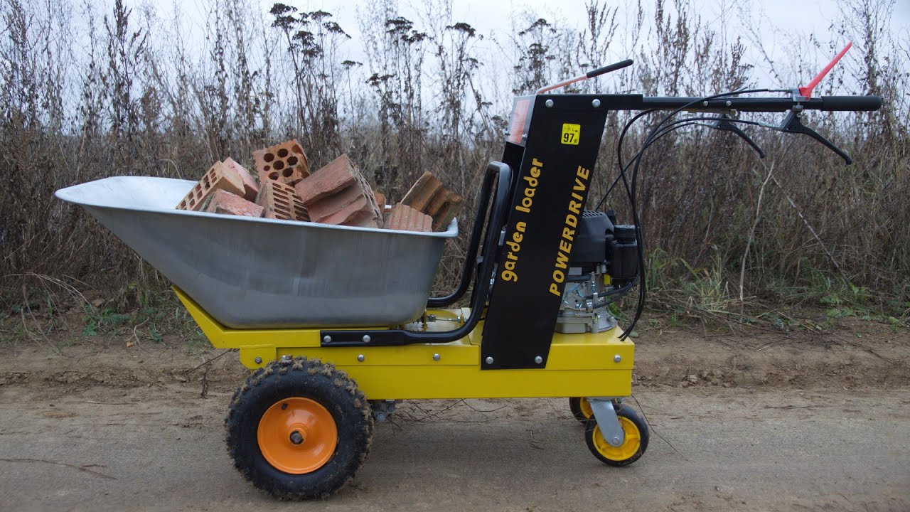 Самоходная тачка ANT Powerdrive BY150. Настоящий дачный внедорожник!