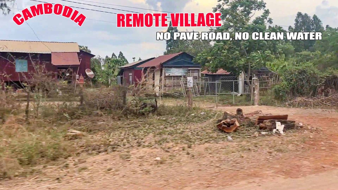 I Explored The Most Remote Village Of Cambodia | No Pave Road, No Clean Water[ Mr Lee Village Tour ]