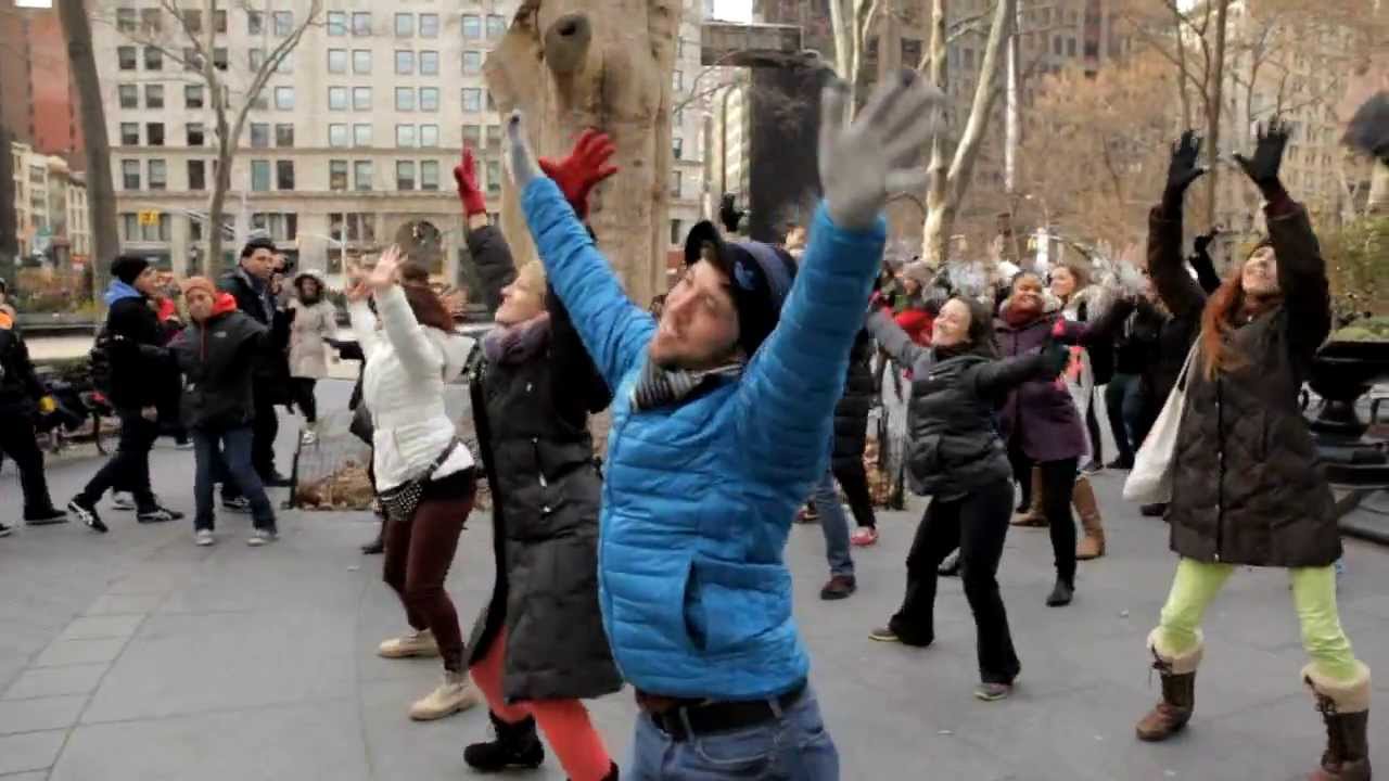Caroline's Birthday Flash Mob - NYC