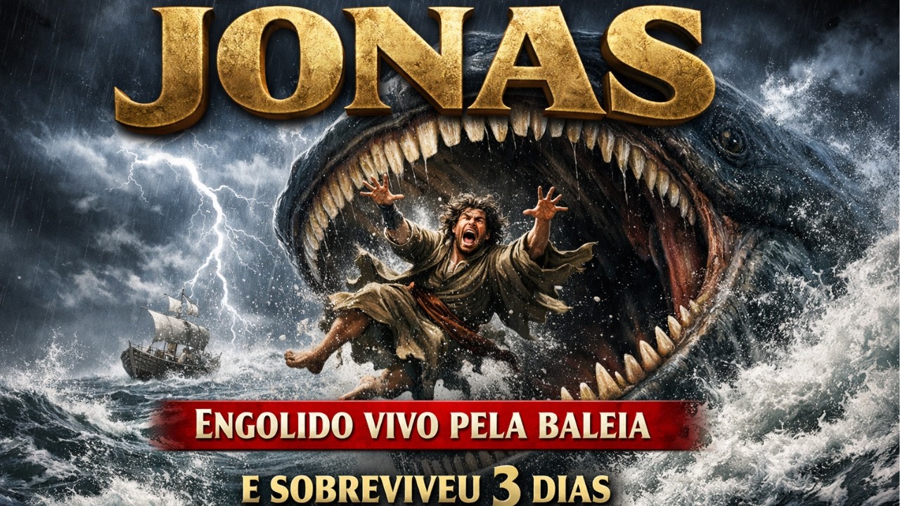 JONAS | FILME BÍBLICO ÉPICO | ENGOLIDO VIVO PELA BALEIA E SOBREVIVEU 3 DIAS
