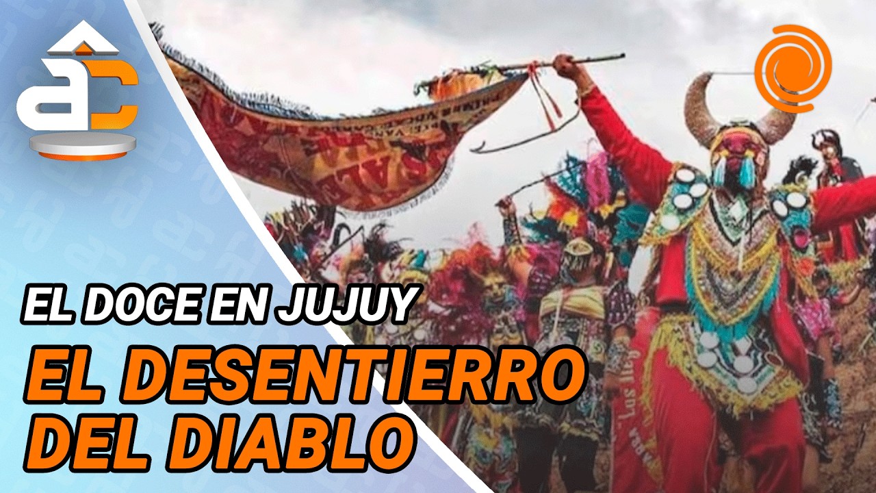Carnaval de Jujuy 2026: El Doce estuvo en el desentierro del diablo con Los Tekis y Luck Ra