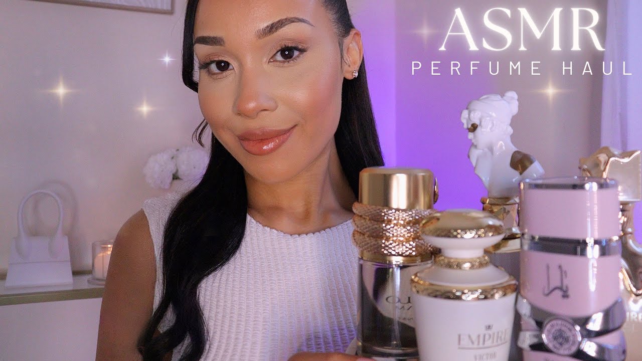 ASMR Extremely Tingly Perfume Collection 💜 Relaxing Tapping, Sprays & Scents for Sleep & Relaxation