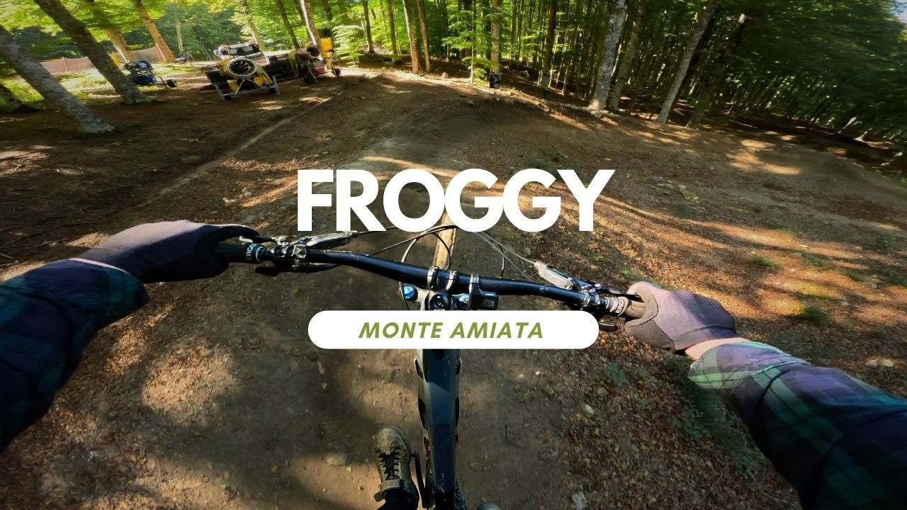 Froggy 🟢 Bikepark Amiata Tuscany Italy 🇮🇹 Trail Review ganze Strecke Full Run POV RAW
