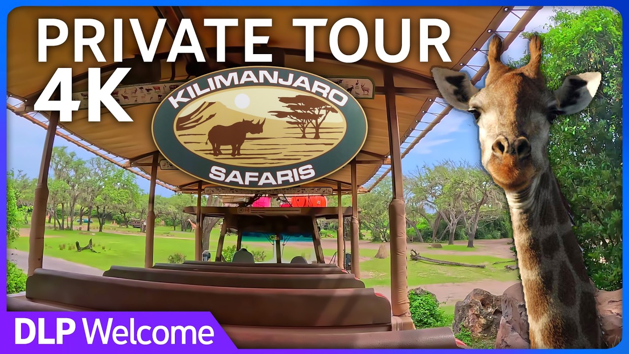 Kilimanjaro Safaris - Exclusive Private Ride in 4K - Disney's Animal Kingdom