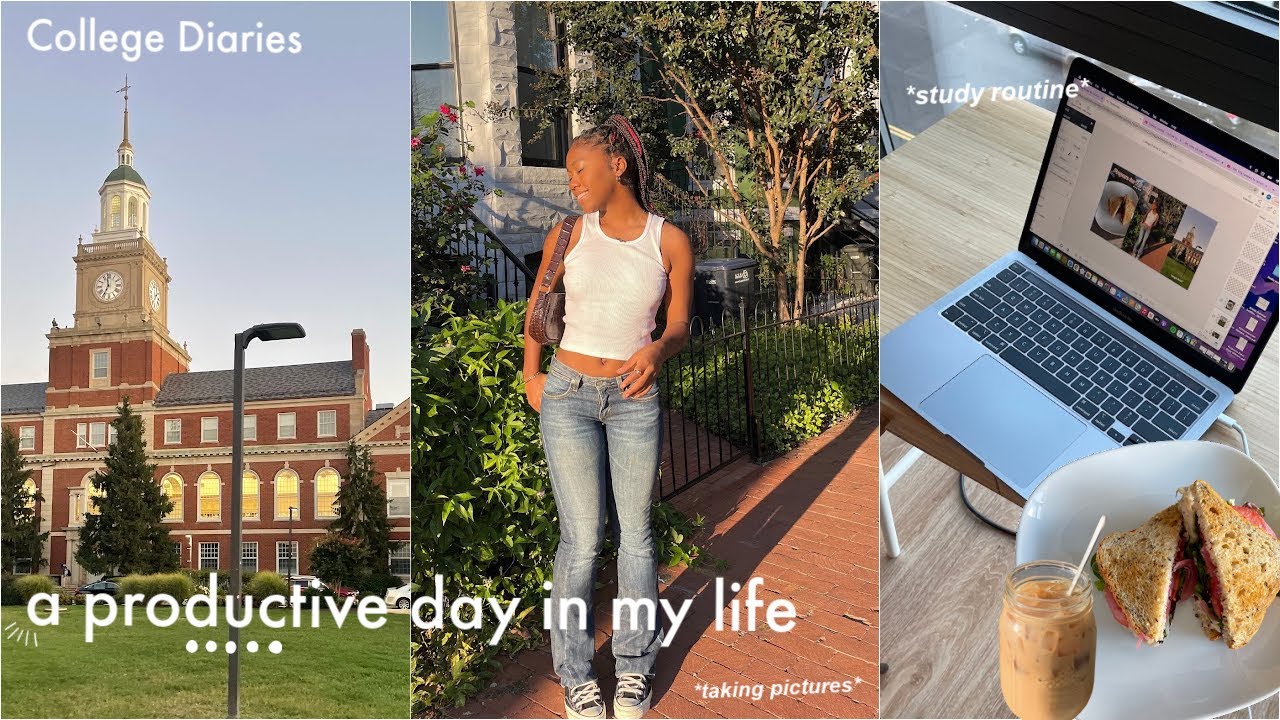 college vlog | a *productive* day in my life (trying to revive a half wasted day)
