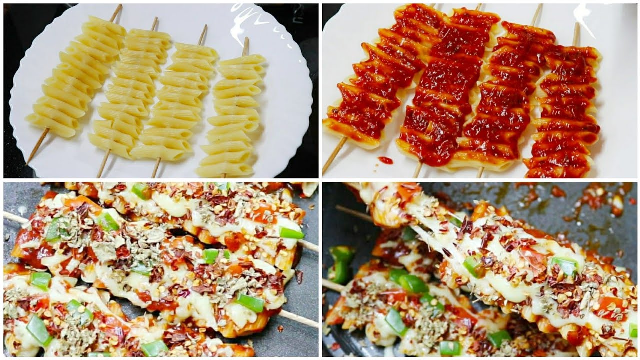 Cheesy pasta sticks/Thesnim Azeez/evening snack/dinner