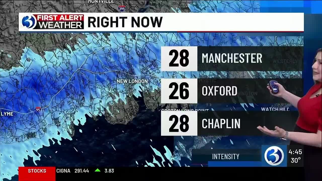 FORECAST: A few flakes tonight, turning milder Tuesday