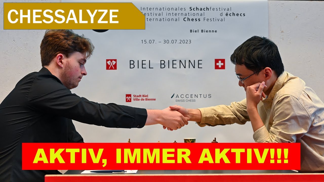 Lyrik auf dem Schachbrett | Keymer vs Yu Yangyi | Großmeister Triathlon Biel Classic Runde 4