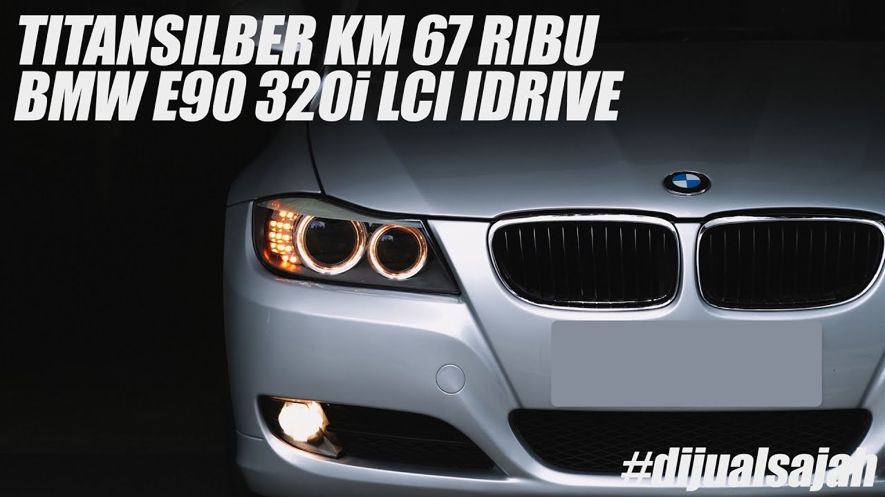 BMW E90 320i AT 2010 KM 67 RIBU | LCI IDRIVE FACELIFT TITAN SILBER ON BLACK LEATHER #dijualsajah