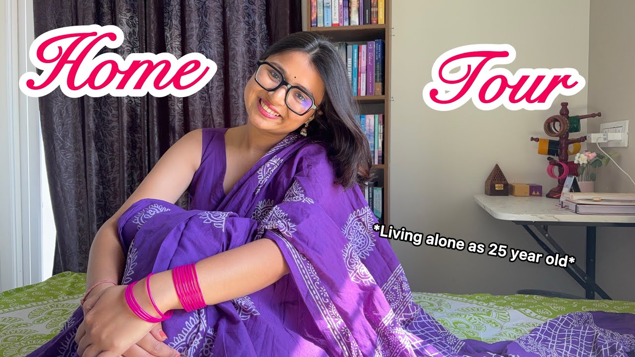 Living alone as 25 year old | Home tour 💕