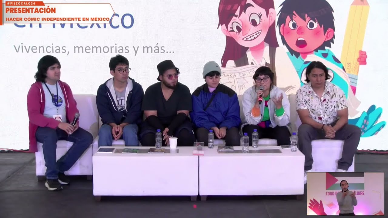 “Hacer cómic independiente en México, vivencias, memorias y más...