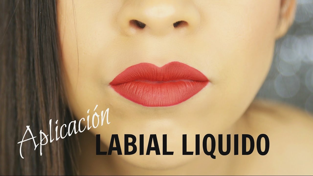 COMO APLICAR LABIAL LIQUIDO MATE (QUE DURE TODO EL DIA) | Makeup by Michela