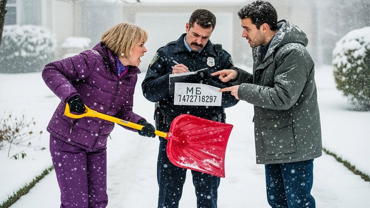 HOA Karen Stole My Snow Shovel During Storm, Cop Gave Her Citation For Theft Instead