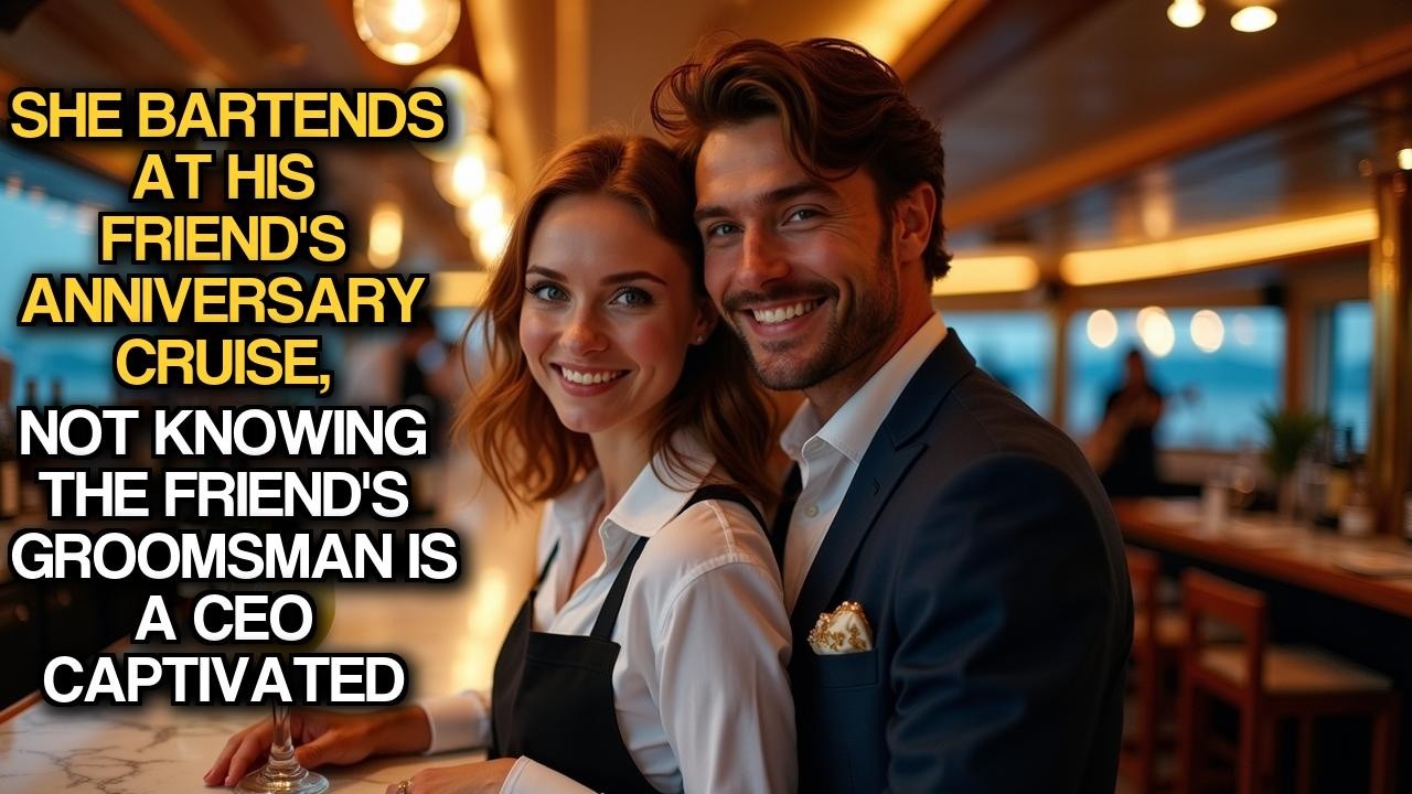 She Bartends At His Friend's Anniversary Cruise, Not Knowing Friend's Groomsman Is A CEO Captivated