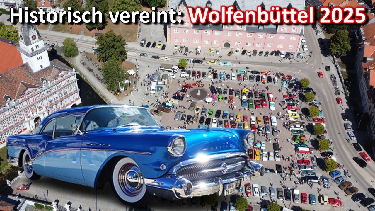 11. Oldtimertag Wolfenbüttel | 4K | unkommentierter Rundgang
