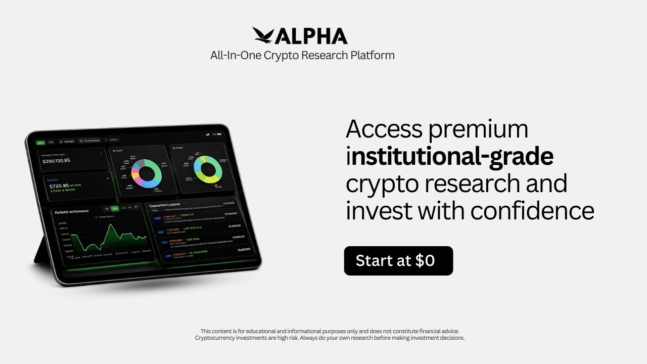 UpTrade Alpha - Premium Crypto Research Platform