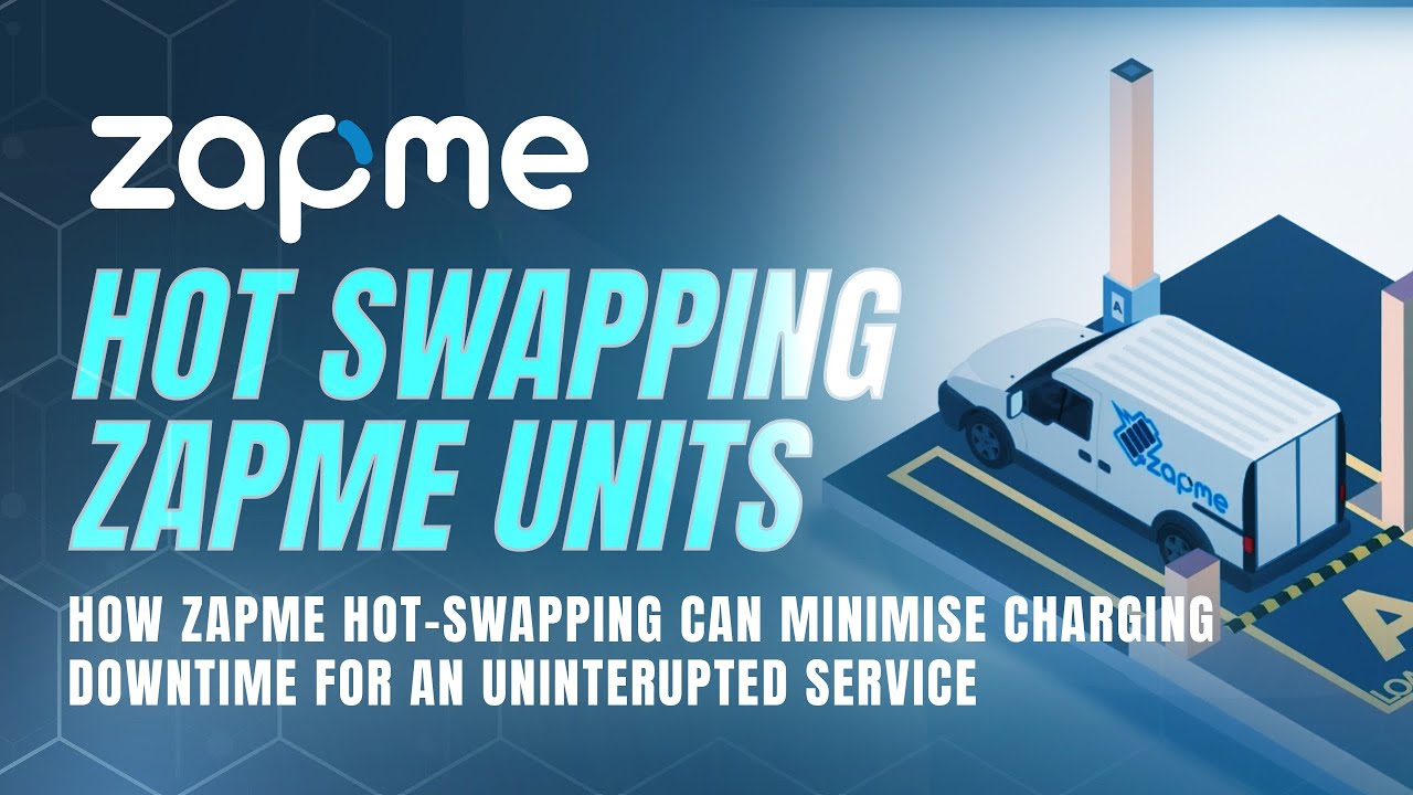 ZAPME - Mobile EV Rapid Charging - How To Hot-Swap Units