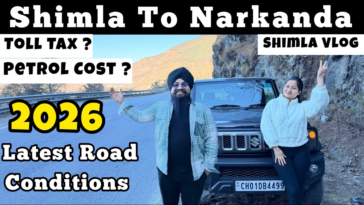Shimla to Narkanda by road 2026 #shimla to Narkanda budget trip #narkanda by car Latest Vlog 2026