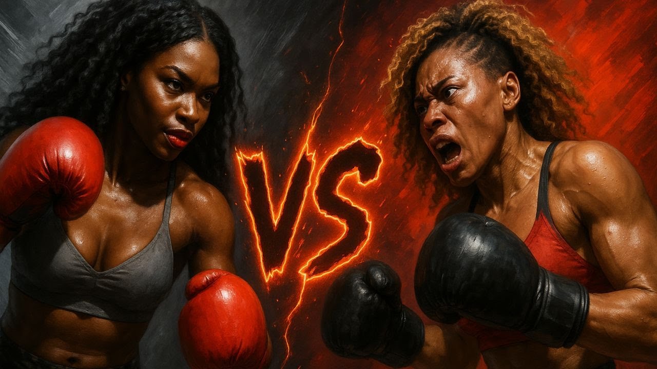 Sister Challenge 💞 Cinematic Women AI Boxing 🥊