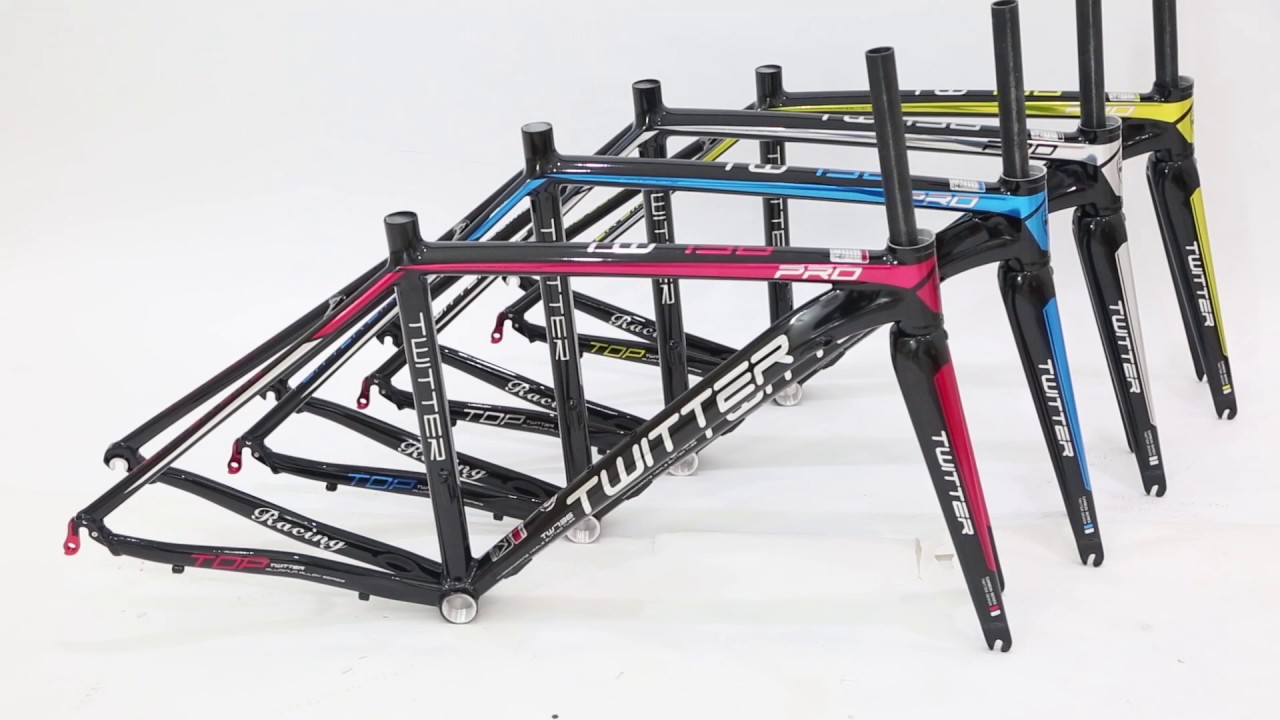 Newest aluminium road bike frame TW736 PRO with carbon fork