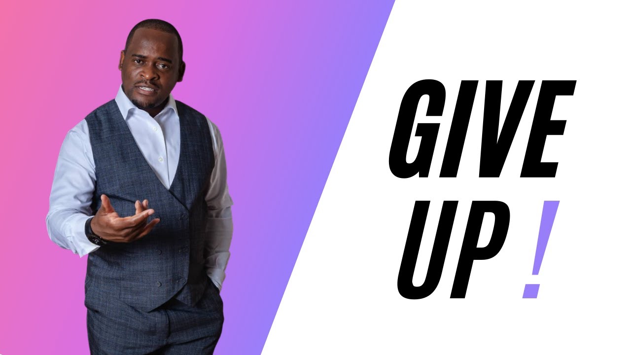 7 things you should give up!