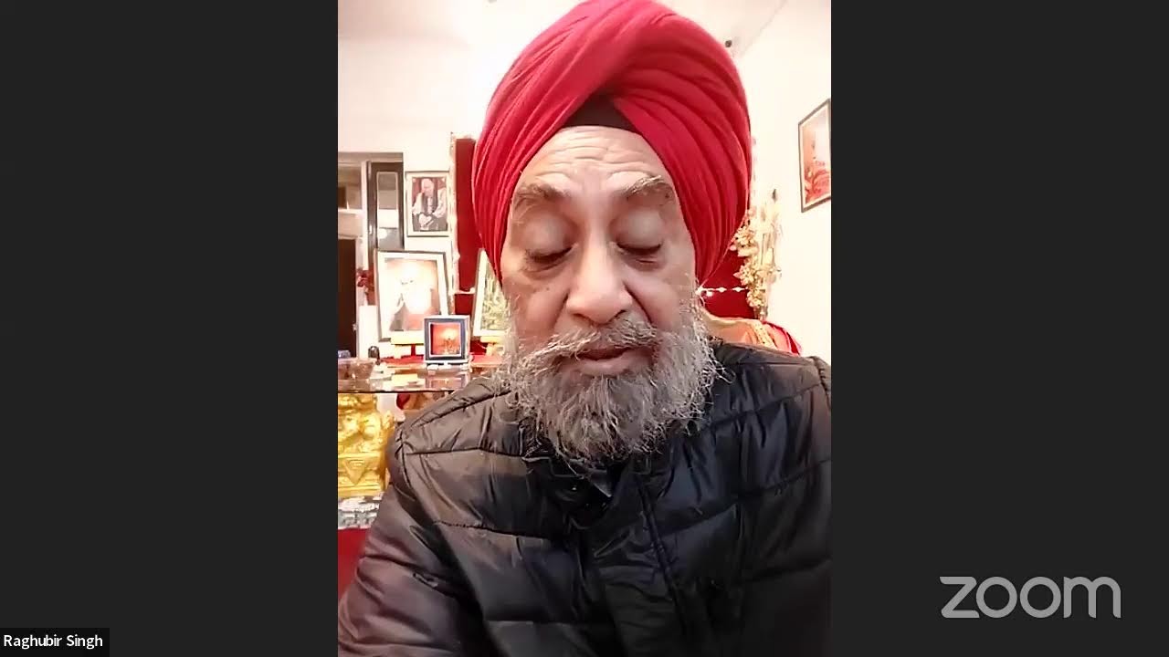 Guruji Ka Satsang - Raghubir Uncle Ji on New Year 2023
