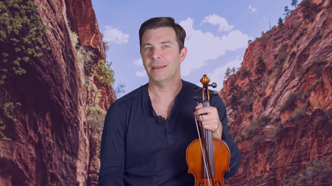 Fix violin intonation by walking the tightrope