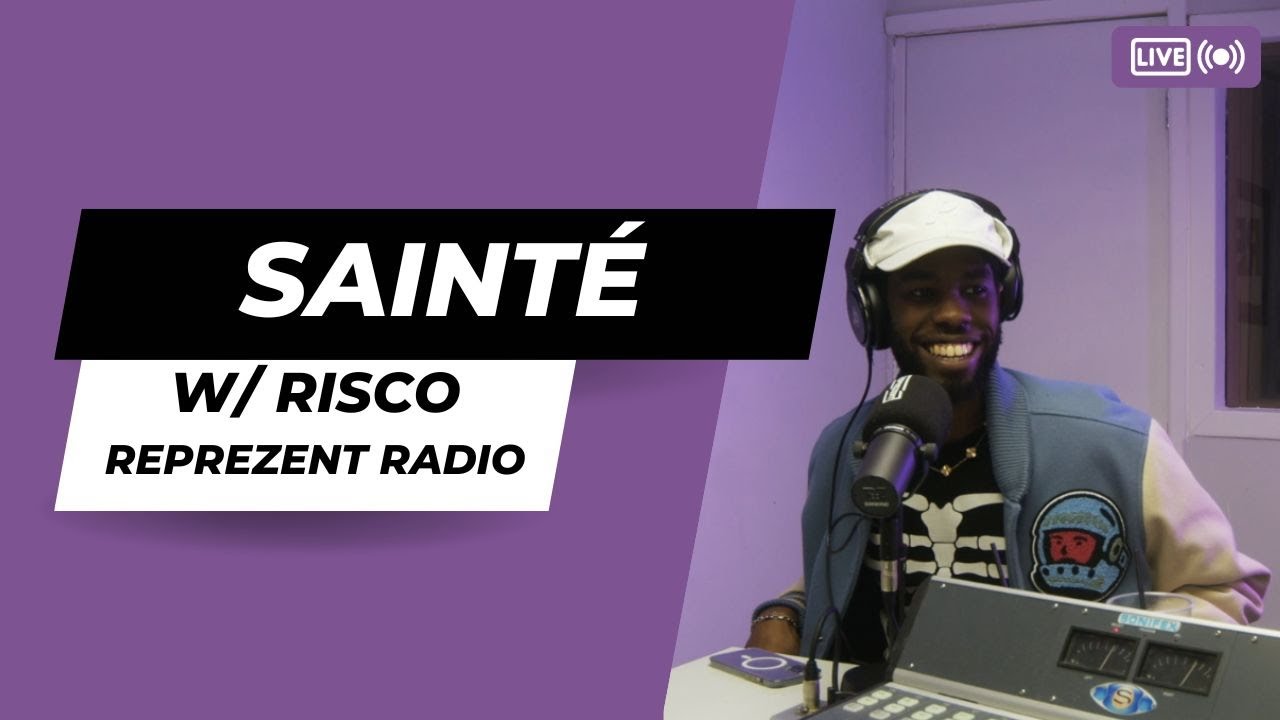 Sainté talks tour, new music, Leicester Vs London + more | Reprezent Radio interview w/ Risco