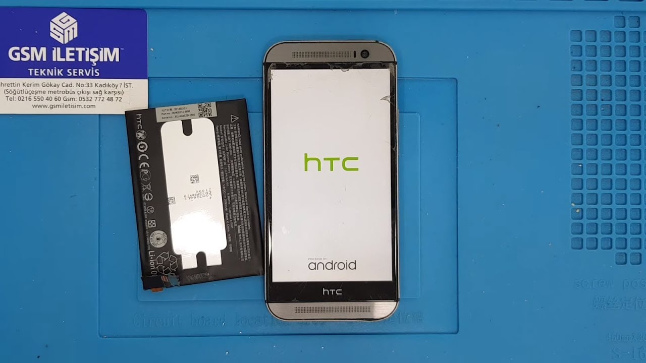 HTC One M8 Batarya Değişimi