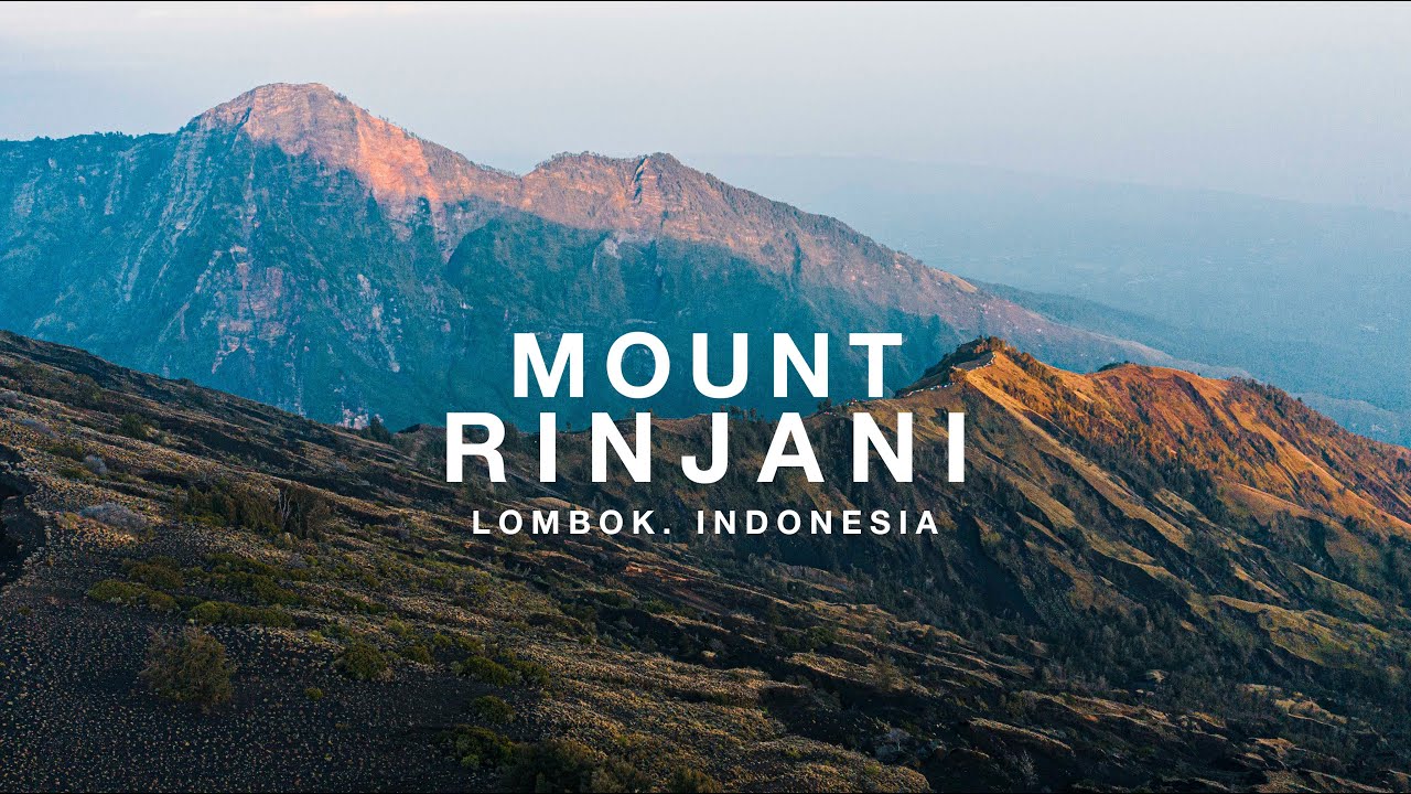 Mount Rinjani (2020) : Cinematic Drone in 4K