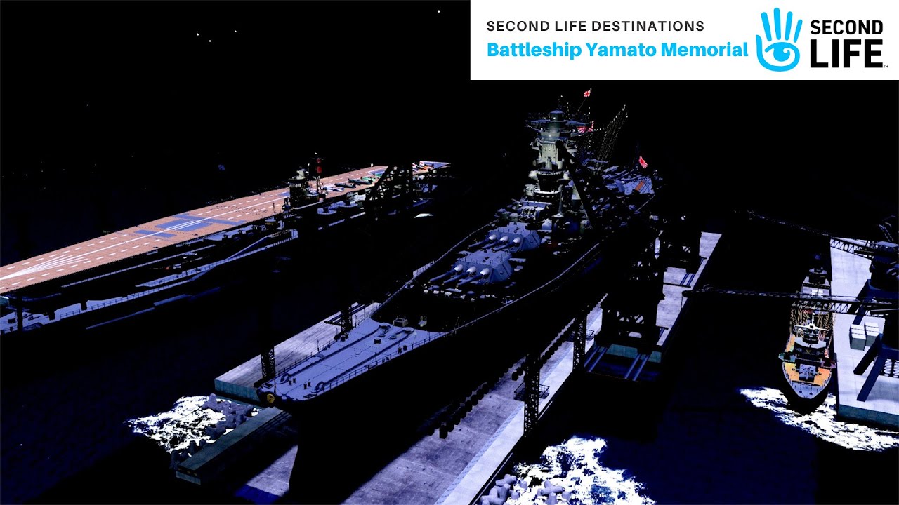 Second Life Destinations - Battleship Yamato Memorial