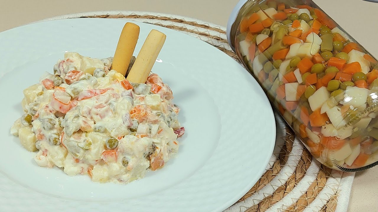 🫙ENSALADILLA DE BOTE ✌️EN 2 MINUTOS // BEATRIZ COCINA