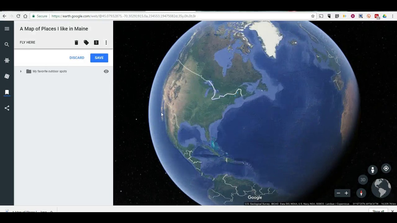 How to Create Your Own Placemarks in the New Google Earth