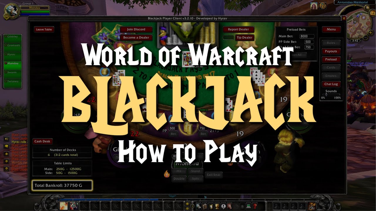 Blackjack - WoW AddOn Tutorial