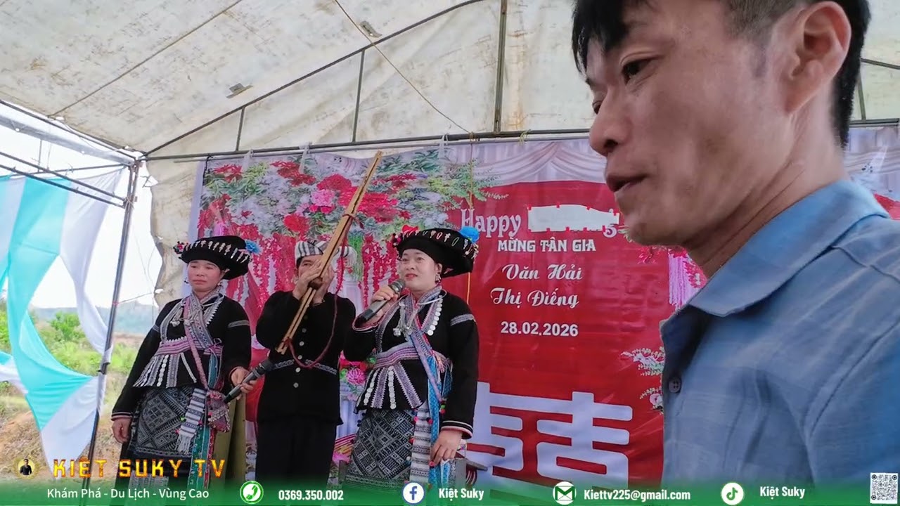 HÁT LÀO , MỪNG TÂN GIA TẠI NẬM SO MƯỜNG KHOA LAI CHÂU 03082