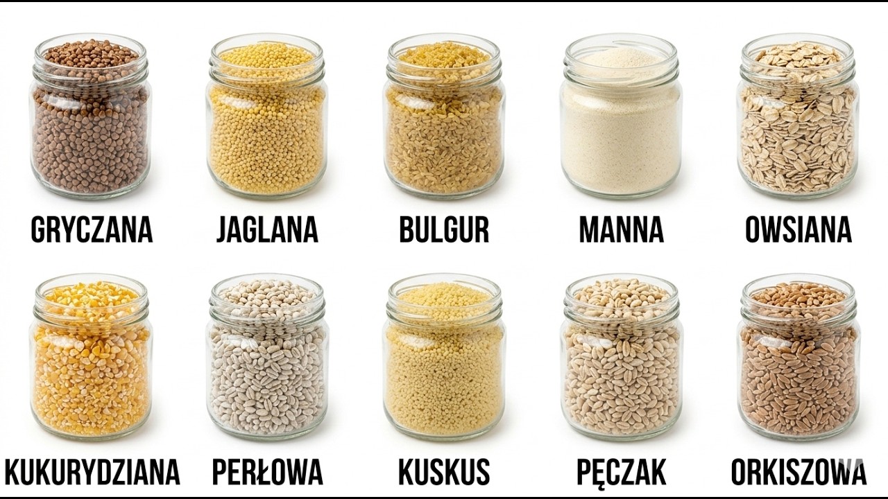 Wszystkie Kasze Wyjaśnione w 8 Minut