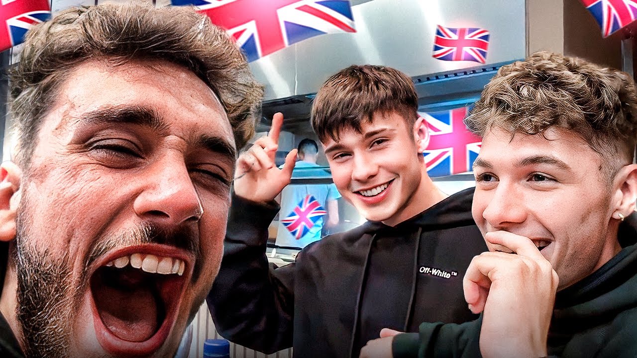 TRES ARGENTINOS STREMEANDO EN LAS CALLES DE INGLATERRA