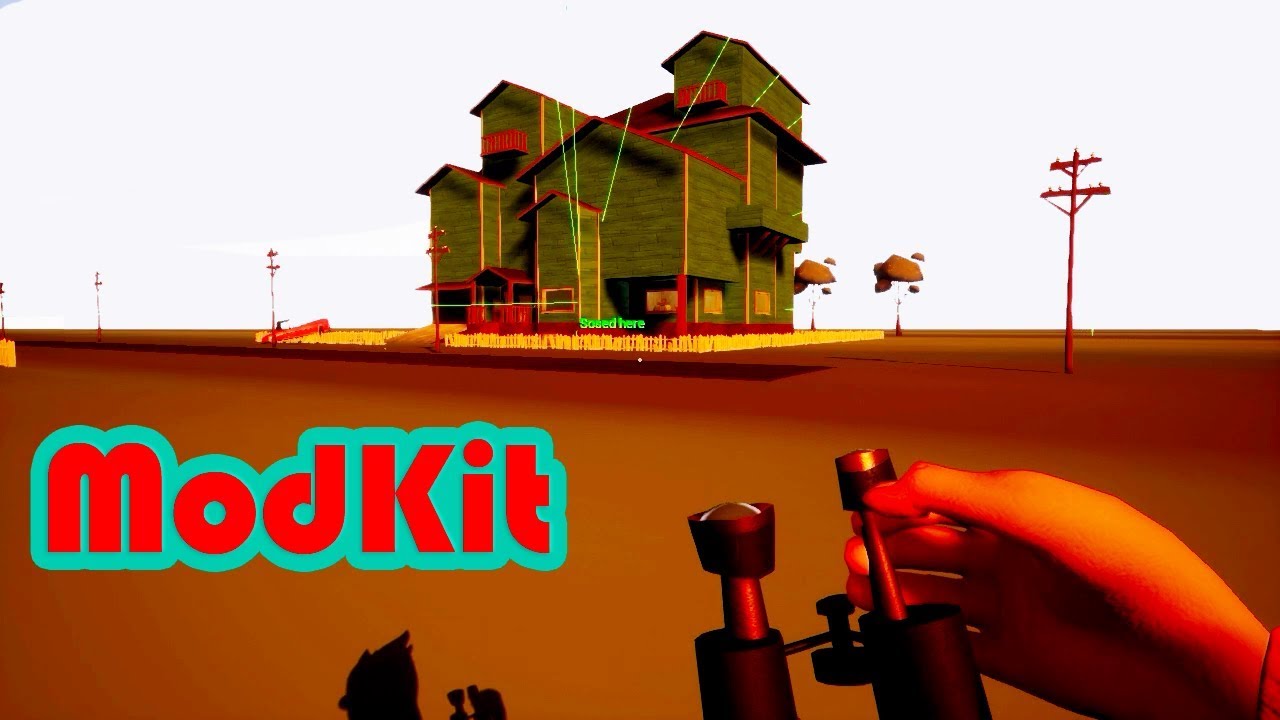 Прохождение #58 Дом из Преальфы Hello Neighbor ModKit