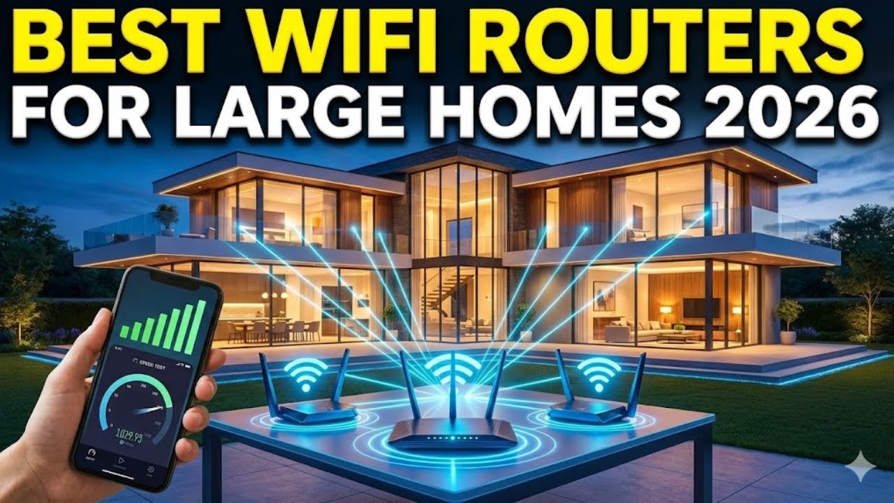 ▶️ Ultimate Whole Home Wi-Fi Coverage | Top 5 Routers to Eliminate Dead Zones
