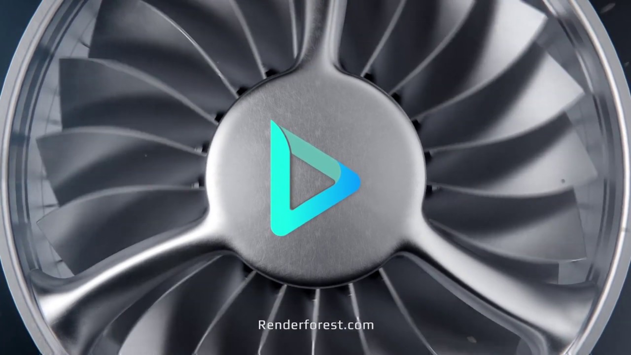 3D Machine Logo Animation
