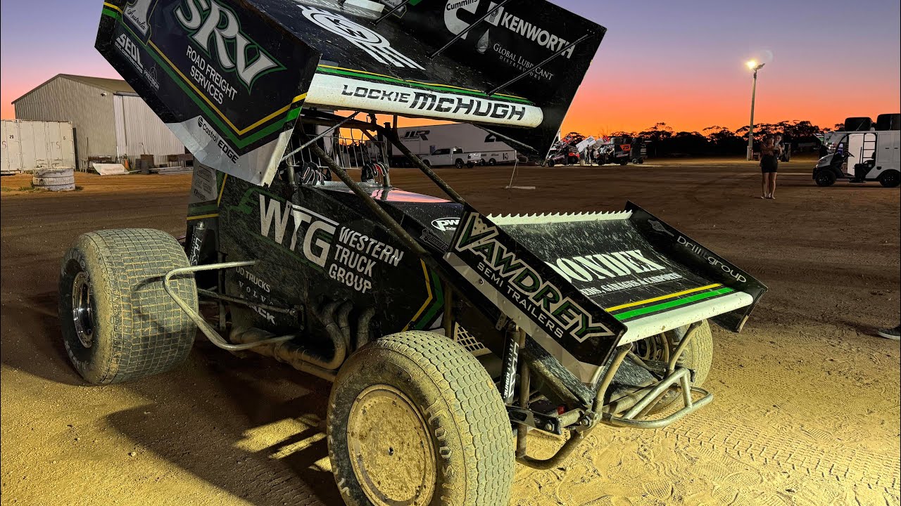 Brandt Sprintcar Speedweek teams shake down in Mildura