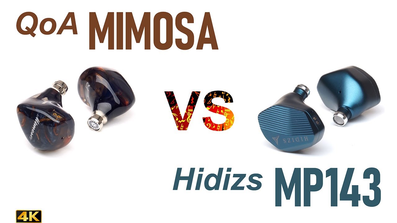 QoA Mimosa vs Hidizs MP143 (red)