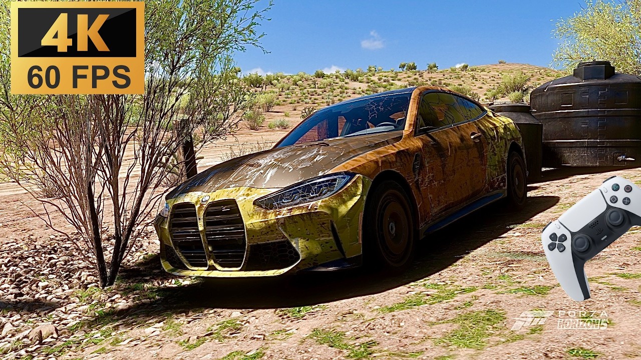 Rebuilding BMW M4 (938HP) - Forza Horizon 5 | Dualsense Controller gameplay