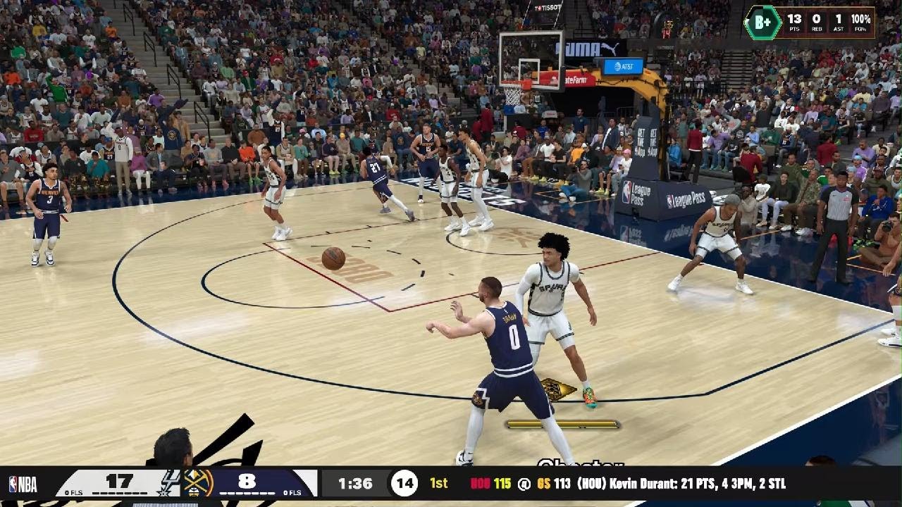 NBA 2K26 Jabrielchester oldest son moving like prime lebron