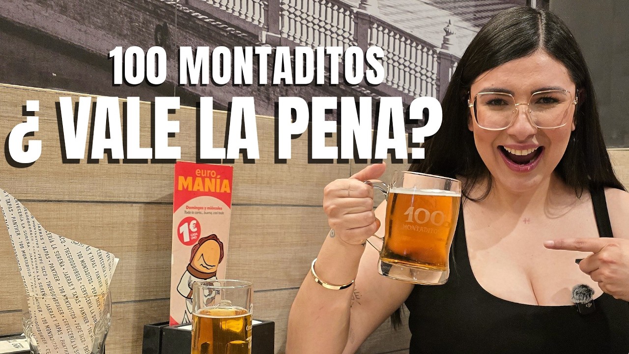 Intente grabar esto... Y SALIO MAL&iexcl; 100 Montaditos MADRID