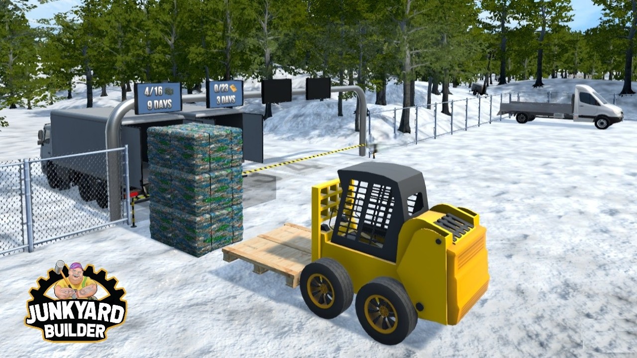 New Forklift Comes To Our Junkyard ~ Junkyard Builder