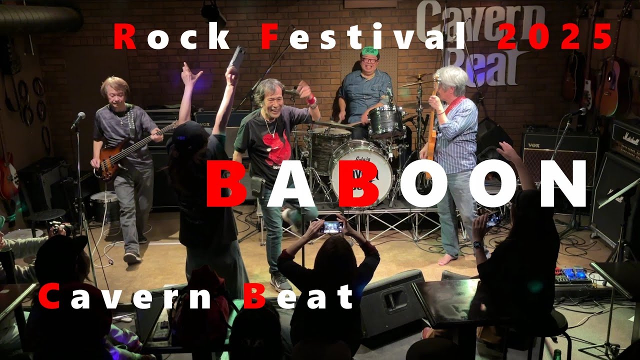 2025/11/23(sun) BABOON @ Cavern Beat ROCK FESTIVAL