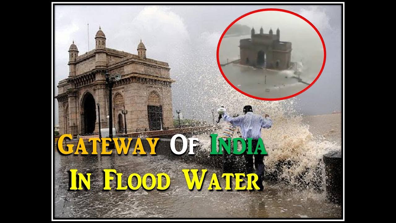 Gateway Of India Sinking In Cyclone Flood Water | GATEWAY OF INDIA | TAUKTAE | HIGH TIDES | MUMBAI
