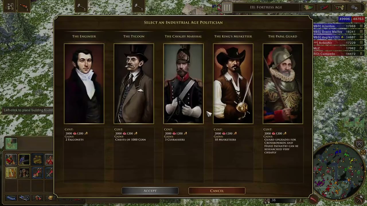 Light work of this 3 stack - Age of Empires 3 Definitive Edition